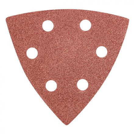 Graphite-55H765-Csiszolopapir-Deltacsiszolohoz-93X93Mm-K80-5Db.-Lyukas