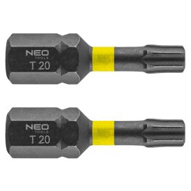   NEO Tools 56-513 Torziós ütvecsavarozó bit Torx 20x25mm, 2db, NEO Tools