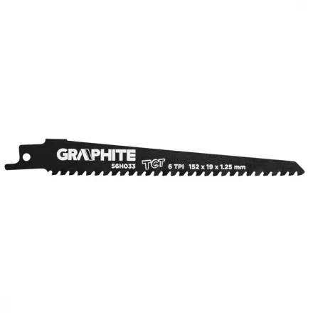 Graphite-56H033-Orrfureszlap-Hm-152X19X1.25Mm-6Tpi