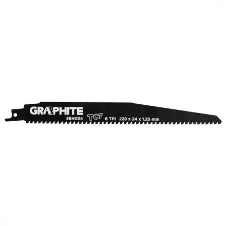 Graphite-56H034-Orrfureszlap-Hm-228X24X1.25Mm-6Tpi
