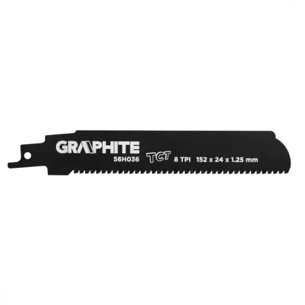 Graphite-56H036-Orrfureszlap-Hm-152X24X1.25Mm-8Tpi