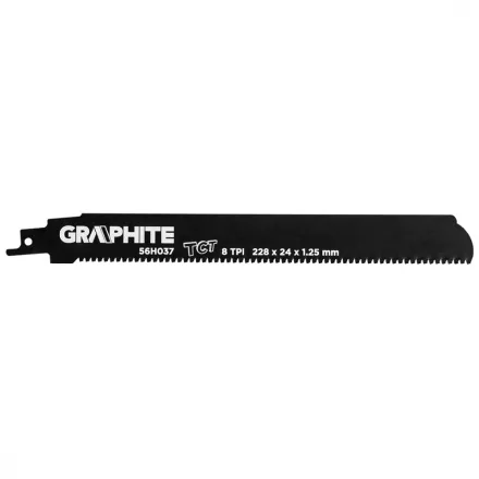 Graphite-56H037-Orrfureszlap-Hm-228X24X1.25Mm-8Tpi
