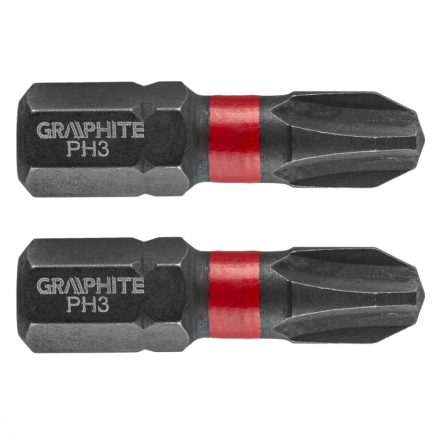 Graphite-56H502-Torzios-utvecsavarozo-Bit-Ph3X25Mm-2Db.