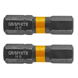 Graphite-56H509-Torzios-utvecsavarozo-Bit-Hatlapu-6X25Mm-2Db.