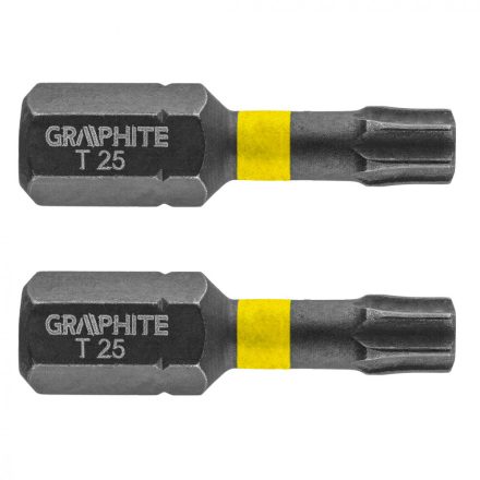 Graphite-56H514-Torzios-utvecsavarozo-Bit-Tx25X25Mm-2Db.