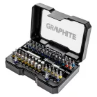 Graphite-56H600-Csavarhuzo-Bitkeszlet-60Db.-Bitek-25Mm-58Db-Magneses-Bittartok-2Db.