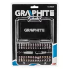 Graphite-56H600-Csavarhuzo-Bitkeszlet-60Db.-Bitek-25Mm-58Db-Magneses-Bittartok-2Db.