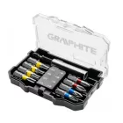 Graphite-56H614-Csavarhuzo-Bitkeszlet-10Db.-Bitek-25Mm-8Db-Magneses-Bittartos-1Db.-Driver-Pcking-1Db.
