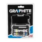 Graphite-56H614-Csavarhuzo-Bitkeszlet-10Db.-Bitek-25Mm-8Db-Magneses-Bittartos-1Db.-Driver-Pcking-1Db.