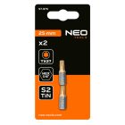NEO Tools 57-975 Csavarhúzó bit Torx 27, 25mm, 1/4", 2db, min. rendelés: 3cs, NEO Tools