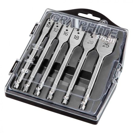 Graphite-57H211-Lapos-Marofuro-Keszlet-10-12-16-18-20-25Mm-6-Db.