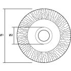 Graphite-57H592-Korkefe-Hullamos-125Mm-Inox