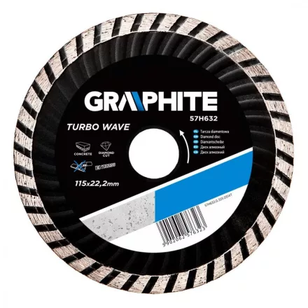 Graphite-57H632-Gyemant-Vagokorong-115Mm-Turbo-Hutobordas