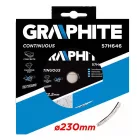 Graphite-57H646-Gyemant-Vagokorong-230Mm-Vizes