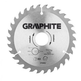 Graphite-57H652-Korfureszlap-Kemenyfem-Fogakkal-165X30Mm-30-Fog