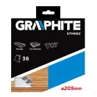 Graphite-57H682-Korfureszlap-Kemenyfem-Fogakkal-205X30Mm-36-Fog