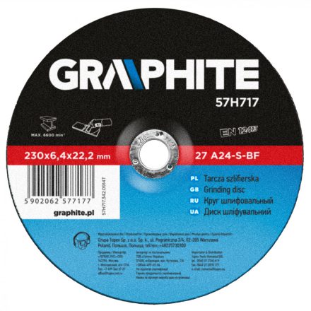 Graphite-57H717-Tisztitokorong-Fem-230X64