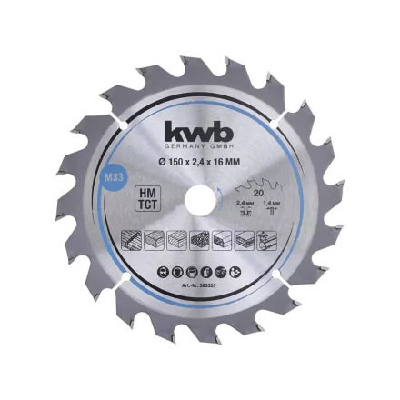 KWB-583357-Profi-TCT-fureszlap-20-fog-150x16x1-4mm