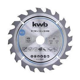 KWB-583557-Profi-Tct-Hm-Korfureszlap-150X20X24-Mm-20-Fogu