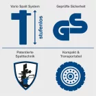 Scheppach Compact 10 T - rönkhasító 10 tonnás (380 V) (5905423902)