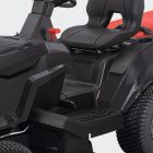 Scheppach TMR 452-98H-RD - fűnyíró traktor, 98 cm hátsó kidobással és hidrosztatikus váltóval (59112112903)