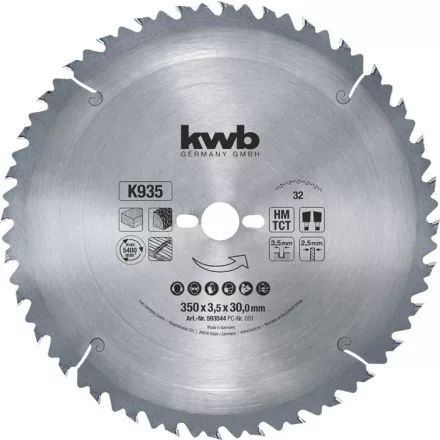 KWB-593544-Kemenyfem-Korfureszlap-350X30X35-Mm-32-Fog