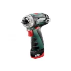Metabo PowerMaxx BS Set (600079510) Akkus fúrócsavarozó (2 x 12 V/2,0 Ah)