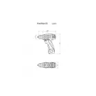 Metabo PowerMaxx BS Set (600079510) Akkus fúrócsavarozó (2 x 12 V/2,0 Ah)