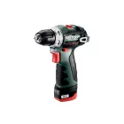 Metabo PowerMaxx BS BL Akkus fúrócsavarozó (601721500) (2 x 12 V/2,0 Ah)