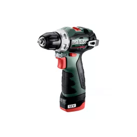   Metabo PowerMaxx BS BL Akkus fúrócsavarozó (601721500) (2 x 12 V/2,0 Ah)