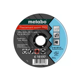 Metabo-Flexiamant-Super-Fks-60-125X40X2223-Inox-Sf-27-616198000