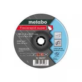 Metabo-Flexiarapid-Super-180X16X2223-Inox-Tf-42-616227000