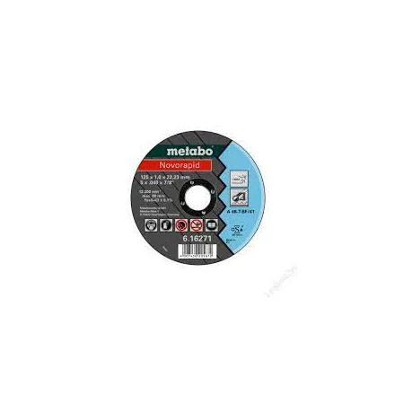 Metabo-Novorapid-Inox-Vagokorong-115X10X2223Mm-616909000