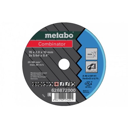 Metabo-3-Combinator-76X20X10-Mm-Inox-Tf-41-626872000