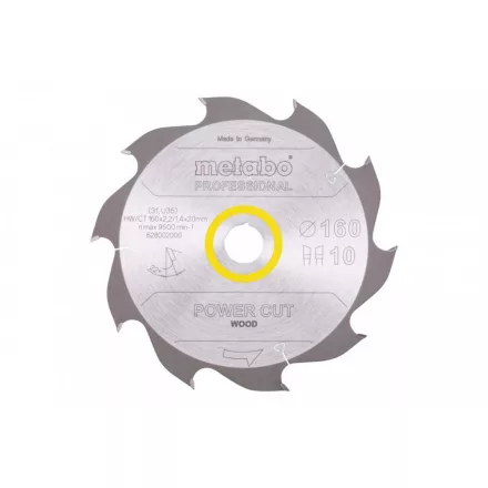 Metabo-Fureszlap-Power-Cut-Wood-Professional-160X20-Z10-Wz-22-628002000