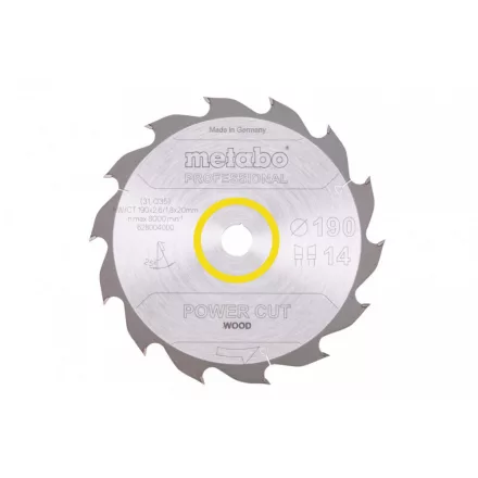 Metabo-Fureszlap-Power-Cut-Wood-Professional-190X20-Z14-Wz-25-628004000