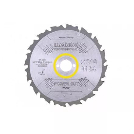 Metabo-Fureszlap-Power-Cut-Wood-Professional-216X30-Z24-Wz-5-Neg.-628009000