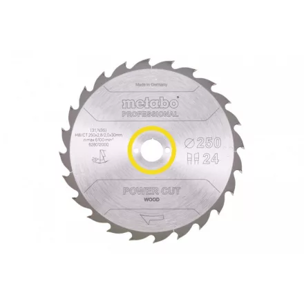 Metabo-Fureszlap-Power-Cut-Wood-Professional-250X30-Z24-Wz-25-628012000