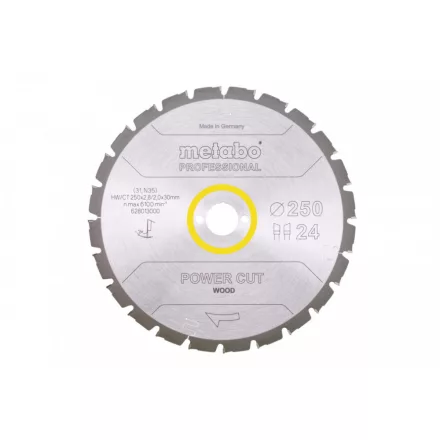 Metabo-Fureszlap-Power-Cut-Wood-Professional-250X30-Z24-Wz-3-Neg.-628013000