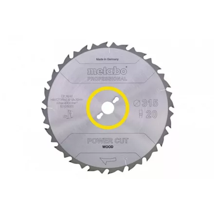 Metabo-Fureszlap-Power-Cut-Wood-Professional-315X30-Z20-Fz-22-628015000