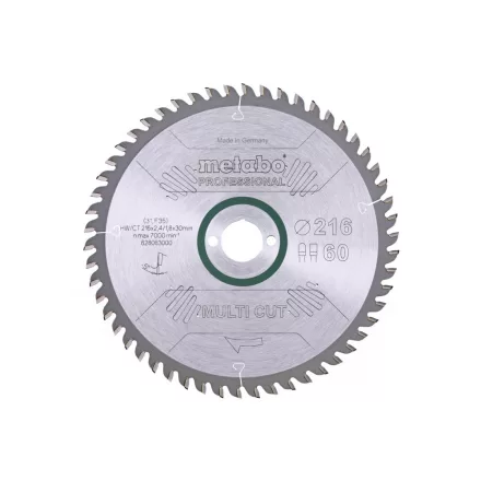 Metabo-Fureszlap-Multi-Cut-Professional-216X30-Z60-Fz-Tz-5Neg.-628083000