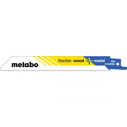 Metabo-25-Db-Kardfureszlap-Flexible-Wood-Metal-150-X-09-Mm-628246000