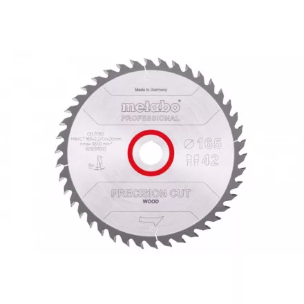 Metabo-Fureszlap-Precision-Cut-Wood-Professional-165X20-Z42-Wz-15-628291000