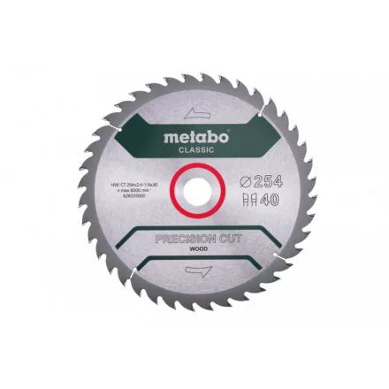 Metabo-Fureszlap-Precision-Cut-Wood-Classic-254X30-Z40-Wz-20-628325000