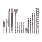 Metabo-Sds-Plus-Furo-Vesokeszlet-Sp-17Db-Os-Aluminium-Hordtaskaban-628414000