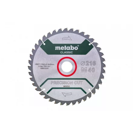Metabo-Fureszlap-Precision-Cut-Wood-Classic-216X30-Z40-Wz-5Neg-B-628652000