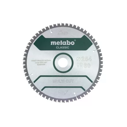 Metabo-Fureszlap-Multi-Cut-Classic-254X30-Z60-Fz-Tz-5Neg-B-628666000