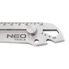 NEO Tools 63-713 Multifunkciós kés 18mm-es törhető penge, 6az1-ben
