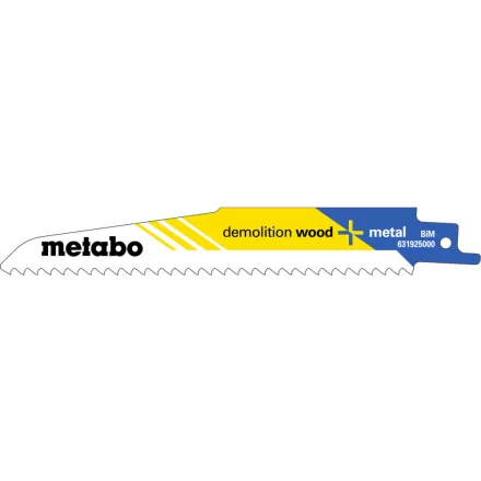 Metabo-5-Db-Kardfureszlap-Demolition-Wood-Metal-150-X-16-Mm-631925000