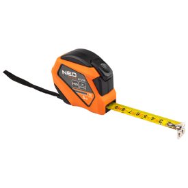   NEO Tools 67-236 Mérőszalag 5m / 19 mm, mágneses, autostop, skála mm/inch